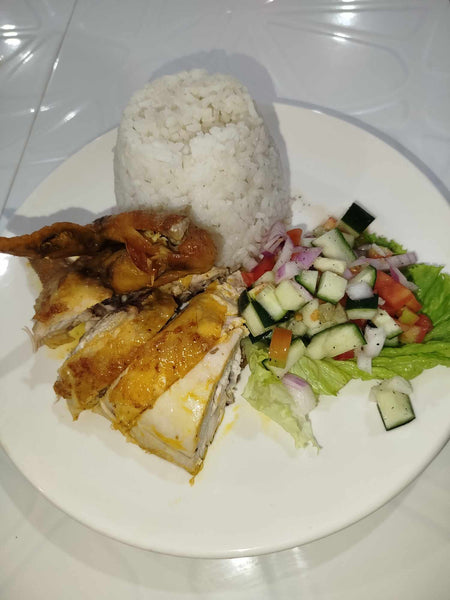 Tinuno Roasted Quarter Chicken Ricemeal