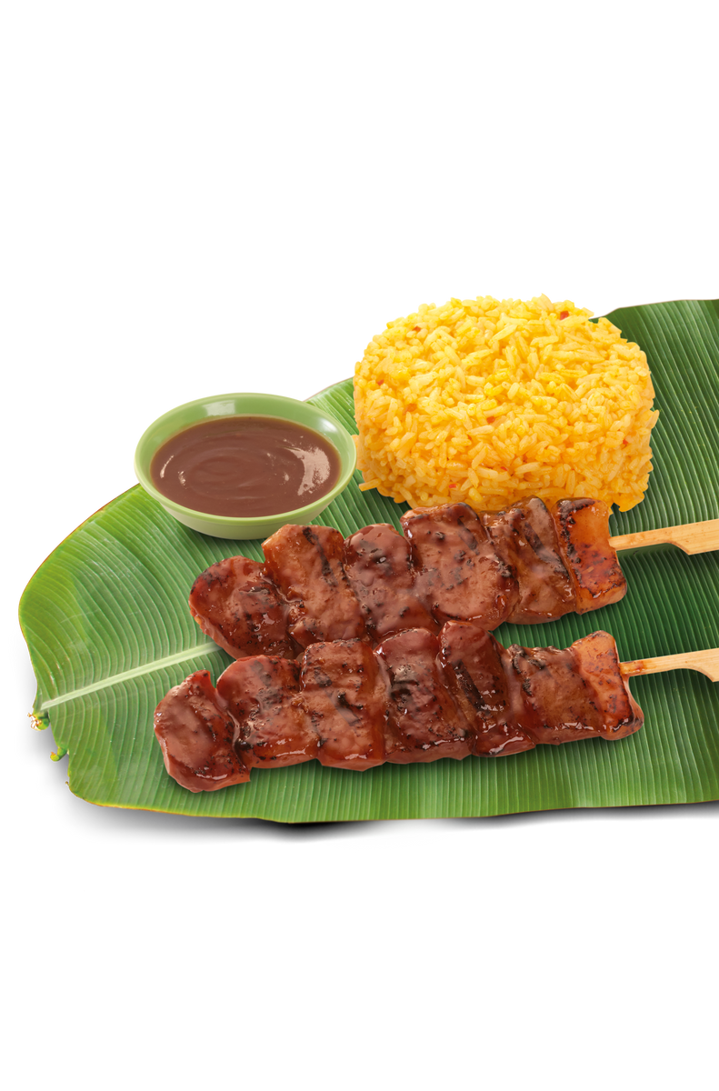 INASAL 2 stick Pork BBQ with Peanut Sauce and Java Rice – ORDERUNPH.COM