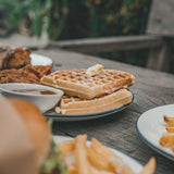 Sausage Kook- Waffles