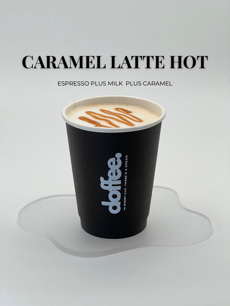 Doffee Caramel Latte Hot