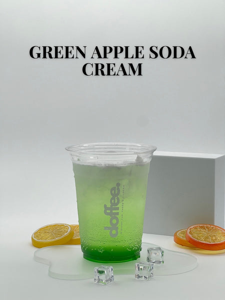 Doffee Green Apple Soda Cream