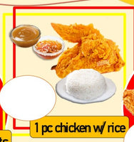 Chinoks - 1pc Chicken with rice