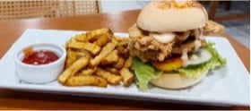 CB-CRISPY CHICKEN BURGER