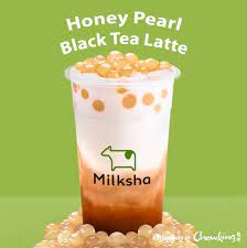 Chowking Milksha Honey Pearl Black tea