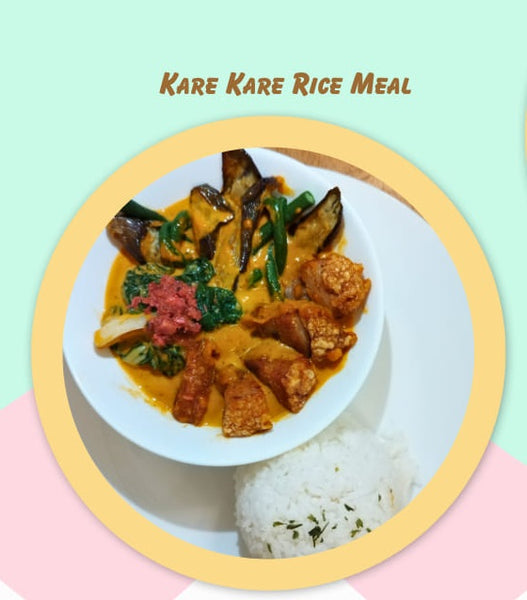 Kate's Treat Kare Kare Ricemeal