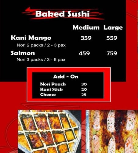 MW Baked Sushi