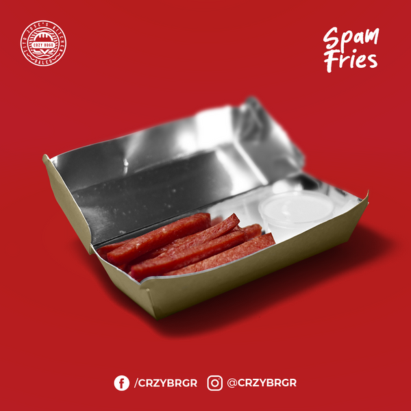 SPAM Fries with Iced Tea