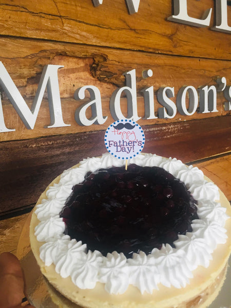 Madison's Blueberry Cheesecake