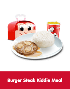 Kiddie Meal Burger Steak  with Reg. Pineapple Juice + Toy