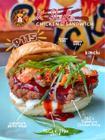 T&C KOREAN STYLE Chicken Sandwich (15-20mins cooking time)