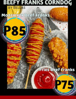 Bella's Beefy Franks Corndog