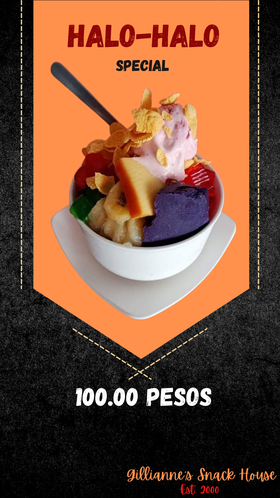 Gillianne's Halo-halo Special