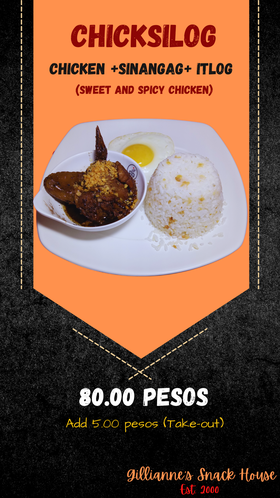 Gillianne's Chicksilog