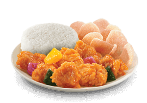 Chowking Sweet 'n Sour Chicken Rice Meal