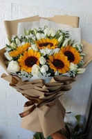 Stan 5 pcs Sunflower with Rose