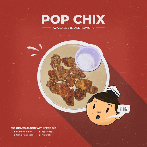 Miggo's Pop Chix (w/ dip)