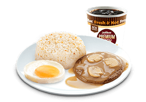 Jolly Breakfast Burger Steak