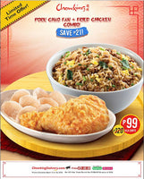 Chowking Pork Chaofan with Chicken