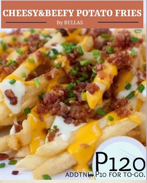 Bella's Cheesy and Beefy Potato Fries