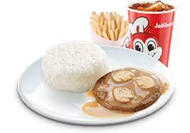 Jollibee 1pc Burgersteak with reg Fries