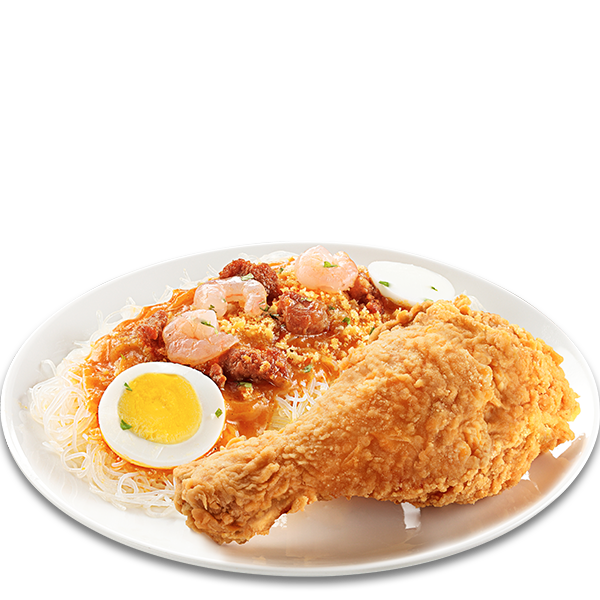 1-pc.Chickenjoy w/Palabok